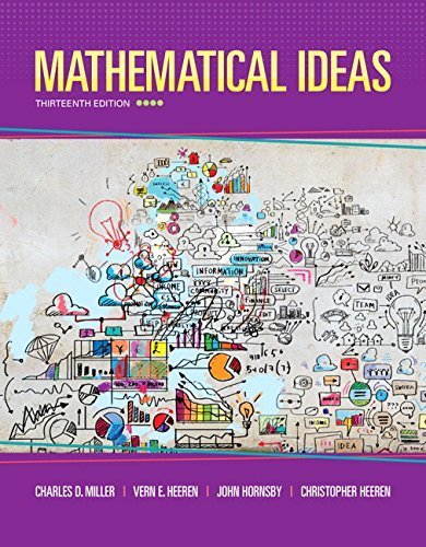 Mathematical Ideas (13th Edition) Hardcover – January 3, 2015