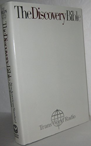 The Discovery Bible: New American Standard New Testament Hardcover - 1987