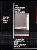 The Architect's Studio Companion: Technical Guidelines for Preliminary Design Hardcover – April 18, 1989