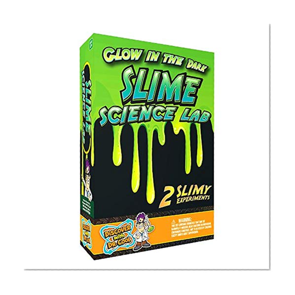 Book Cover Discover with Dr. Cool Glow in the Dark Slime Science Kit – A Classic DIY Children’s Project