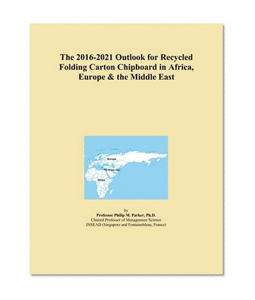 The 2016-2021 Outlook for Recycled Folding Carton Chipboard in Africa, Europe & the Middle East