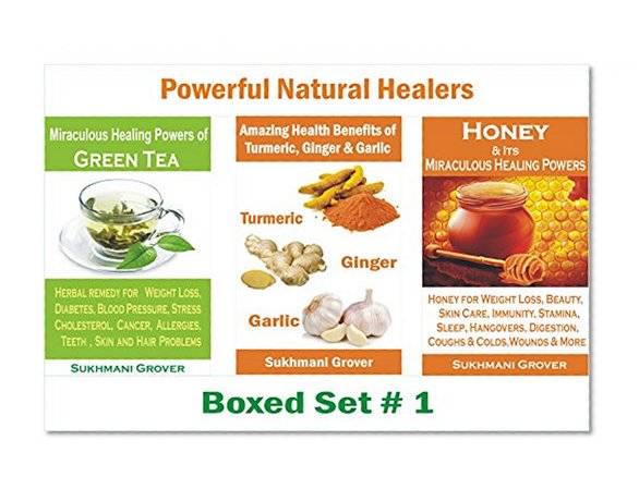 Amazing Health Benefits of Green Tea, Honey, Turmeric, Ginger and Garlic: 3 Books Boxed Set -  Uses and Advantages of Turmeric, Honey, Green Tea, Ginger ... - 3 Books Virtual Boxed Sets Book 1)