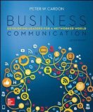 Business Communication: Developing Leaders for a Networked World by Cardon, Peter 2nd edition (2015) Paperback
