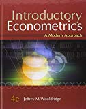 Introductory Econometrics: A Modern Approach (with Economic Applications, Data Sets, Student Solutions Manual Printed Access Card) by Wooldridge, Jeffrey M. 4th edition (2008) Hardcover