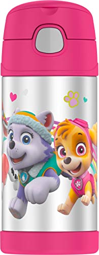 Book Cover Thermos Funtainer 12 Ounce Bottle, Paw Patrol Pink
