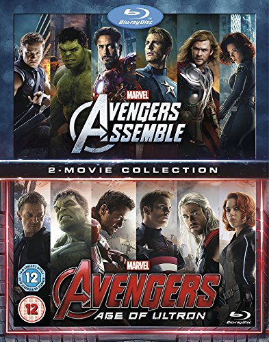 Book Cover Avengers Age Of Ultron / Avengers Assemble Doublepack [Blu-ray] [Region-Free] [UK Import]