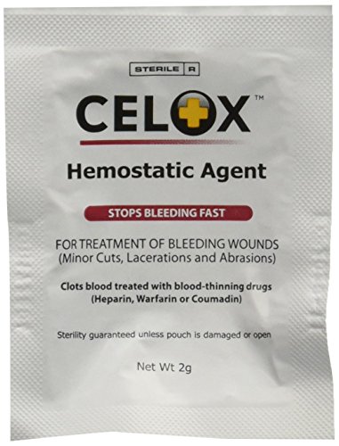 Book Cover CELOX Traumatic Wound First Aid Packets, 6 Count