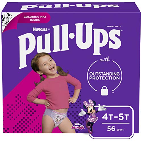 Book Cover Pull-Ups Girls' Potty Training Pants Training Underwear Size 6, 4T-5T, 56 Ct