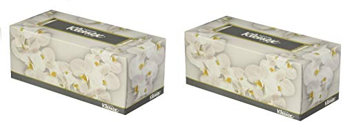 Kleenex Trusted Care White Facial Tissue, 160 2-Ply Tissues, (Pack of 5)