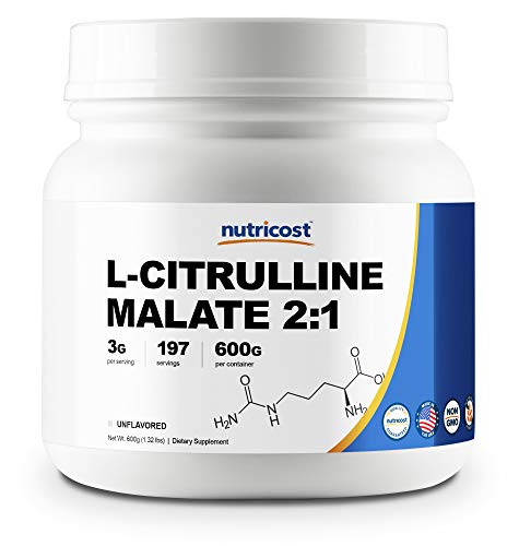 Nutricost L-Citrulline Malate (2:1) Powder (600 Grams)