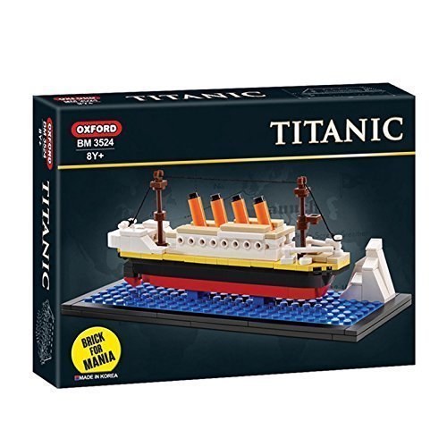 Book Cover OXFORD Mini Titanic Building Block Brick Kit BM3524 by VIPZON