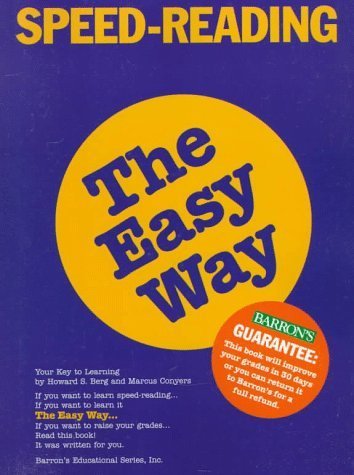 Speed Reading the Easy Way (Easy Way Series) Paperback March 1, 1998