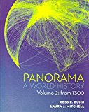 PANORAMA:WORLD HISTORY FROM 1300,V.2 Paperback 2014