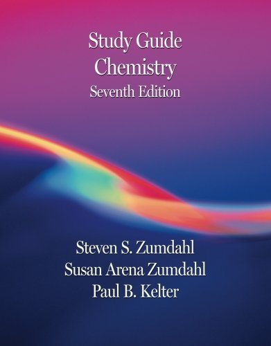 Book Cover Study Guide for Zumdahl/Zumdahl's Chemistry, 7th 7th edition by Zumdahl, Steven S., Zumdahl, Susan A. (2006) Paperback