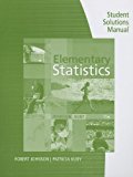 Student Solutions Manual for Johnson/Kuby's Elementary Statistics, 11th 11th edition by Johnson, Robert R., Kuby, Patricia J. (2011) Paperback