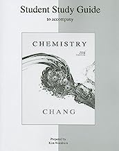 Student Study Guide to accompany Chemistry 10th edition by Chang, Raymond (2009) Paperback