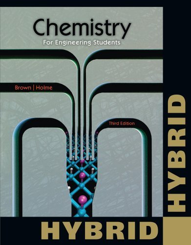 Chemistry for Engineering Students, Hybrid Edition (with OWLv2 24-Months Printed Access Card) 3rd edition by Brown, Lawrence A., Holme, Tom (2014) Paperback