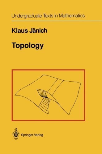 Topology (Undergraduate Texts in Mathematics) Softcover reprint of edition by Jänich, Klaus (2012) Paperback