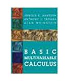 Basic Multivariable Calculus 1st edition by Marsden, Jerrold E. (2009) Paperback