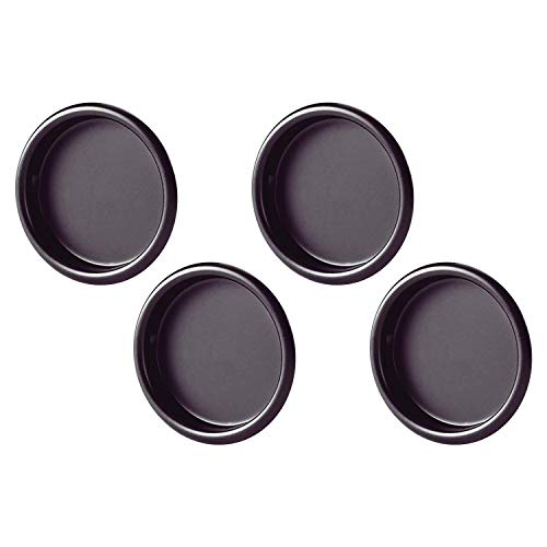 Nuk3y Easy Snap in Closet Door Finger Pull, 2-1/8"", 4-Pack (Oiled Rubbed Bronze)