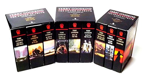 The Sword of Truth 3 Box Sets Books 1-9 (Terry Goodkind)