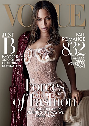 Vogue Magazine (September, 2015) Beyonce Cover