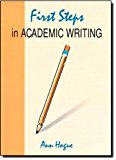 First Steps in Academic Writing (Student Book) Unstated edition by Ann Hogue (1996) Paperback