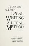 A Practical Guide to Legal Writing & Legal Method (2nd Edition) 2 Sub edition by John C. Dernbach, Richard V., II Singleton, Cathleen S. Whar (2009) Paperback