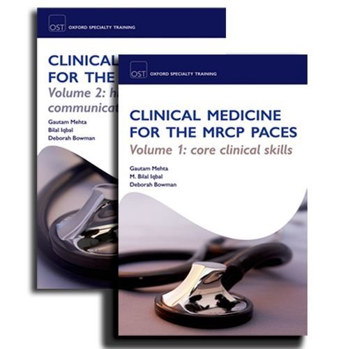 OST: Medical Cases for MRCP Paces Pack (Oxford Specialty Training) 1st Edition by Mehta, Gautam, Iqbal, Bilal, Bowman, Deborah (2010) Paperback