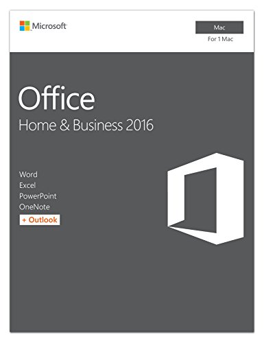 Microsoft Office Home and Business 2016 for Mac Mac Key Card