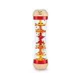 Hape - Early Melodies - Beaded Raindrops Rainmaker, Red