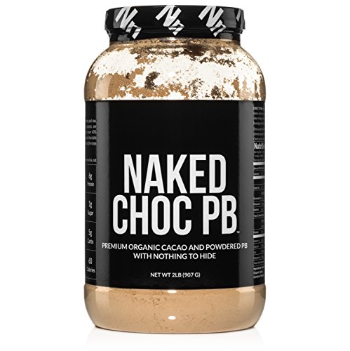 Book Cover NAKED CHOC PB - Premium Organic Cacao and Powdered PB - 2lb Bulk