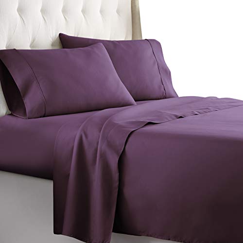 Book Cover Platinum Collection 1800 Series Bedding Set, Softer, Wrinkle Free and Fade Resistant (All Sizes and Colors)