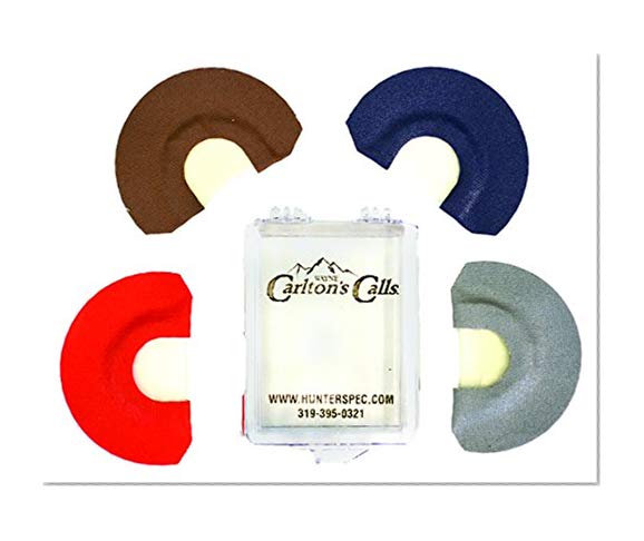 Hunters Specialties Carlton's Calls Alumni Pack Aluminum Frame Elk Diaphragm Call (4 Pack)