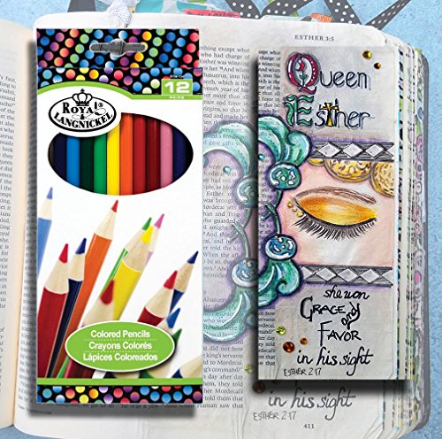 Book Cover Color Pencil Set of 12 Colors