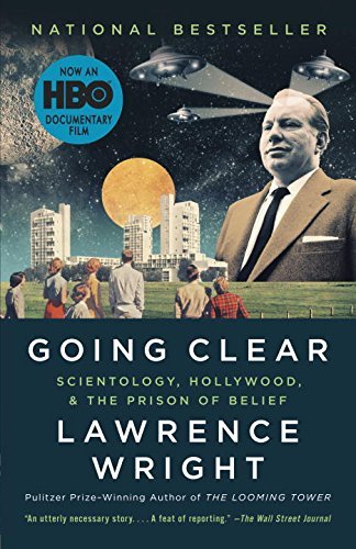 Book Cover Going Clear: Scientology, Hollywood, and the Prison of Belief by Lawrence Wright (5-Nov-2013) Paperback