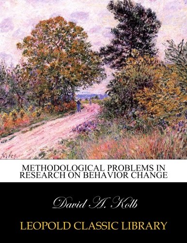 Methodological problems in research on behavior change