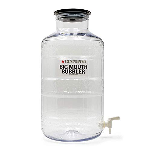 Northern Brewer - Big Mouth Bubbler Wide Mouth PET Plastic Carboy Fermentor (6.5 Gallon Ported)