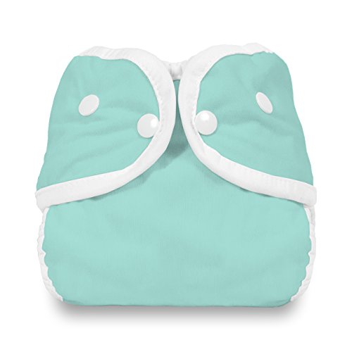 Thirsties Snap Diaper Cover, Aqua, X-Small