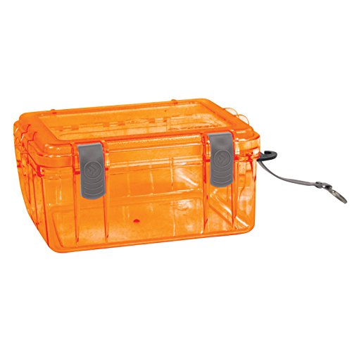 Book Cover Outdoor Products Watertight Box, Large, Shocking Orange