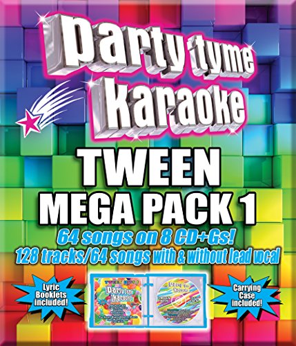 Party Tyme Karaoke - Tween Mega Pack 1 [8 CD][64+64-Song Party Pack]