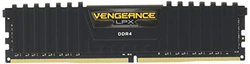 Book Cover Corsair Vengeance LPX 16GB (2x8GB) DDR4 DRAM 2666MHz (PC4-21300) C16 Memory Kit - Black
