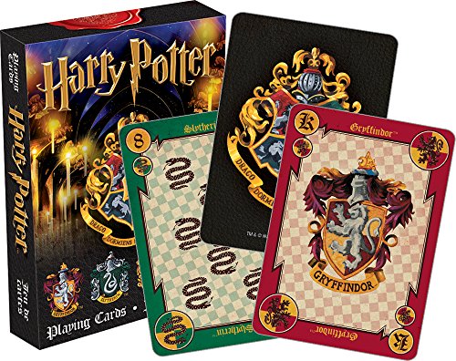 Book Cover Aquarius Harry Potter Crests Playing Cards