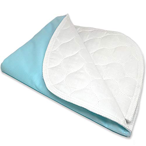 Book Cover RMS Ultra Soft 4-Layer Washable and Reusable Incontinence Bed Pad - Waterproof Bed Pads, 24