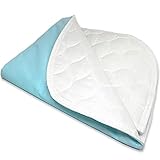 RMS Ultra Soft 4-Layer Washable and Reusable Incontinence Bed Pad - Waterproof Bed Pads, 24"X36"