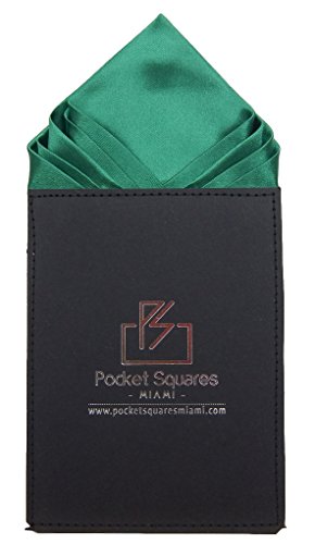 Pocket Squares Miami,Men's Pre Folded Pocket Square, Aspen Collection