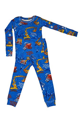 Book Cover Children's Goodnight, Goodnight Construction Site Pajamas- Great Gift Idea -  Blue -