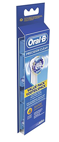 OralB brossettes Precision Clean, 4 x tête de brosse ronde