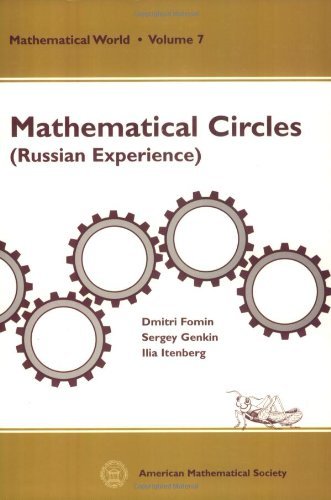 Mathematical Circles (Russian Experience) (Mathematical World) by Dmitry Fomin (9-Jan-1997) Paperback