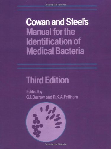 Cowan and Steel's Manual for the Identification of Medical Bacteria by G. I. Barrow (Editor), R. K. A. Feltham (Editor) (1-Apr-2004) Paperback